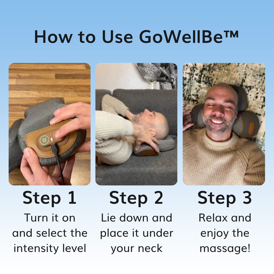 GoWellBe™ 3-in-1 Neck Massager